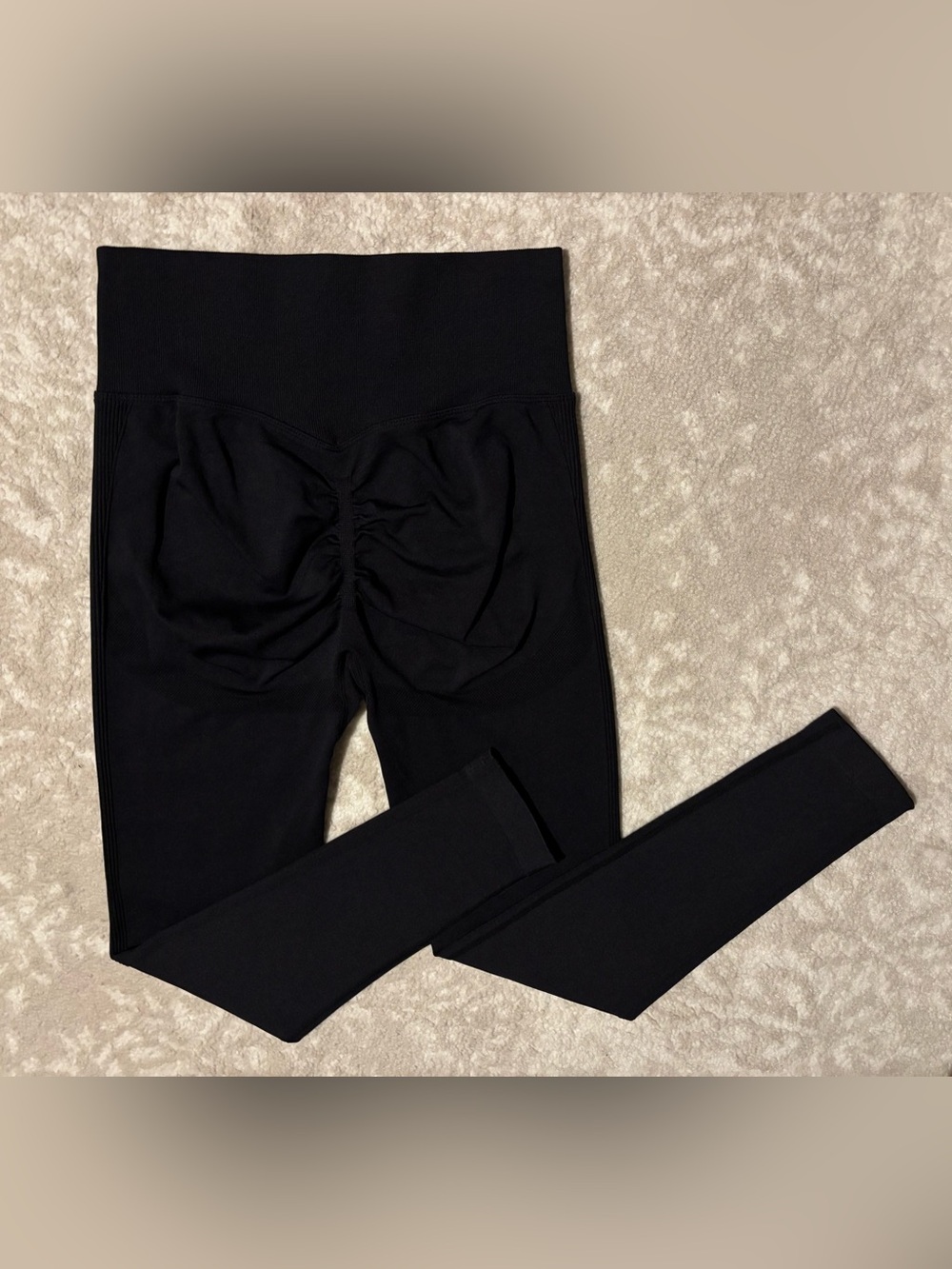 HALARA Black Leggings High-Rise Sculpting Athletic Gym Legging Size M - Picture 4 of 16